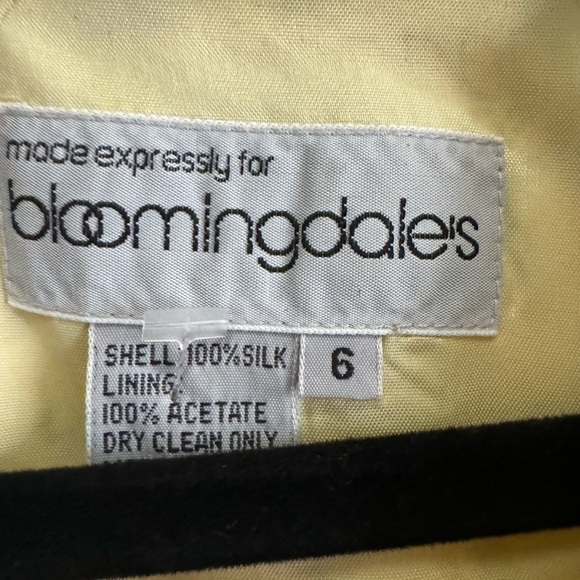 EUC 90’s vintage Bloomingdale’s leopard print silk dress. Size 6. - Picture 5 of 5